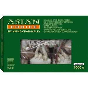 Asian Choice 冷冻切块梭子蟹 800g