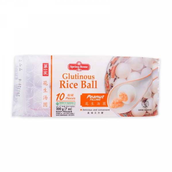 Glutinous Rice Ball with Peanut Filling 10pcs 200g