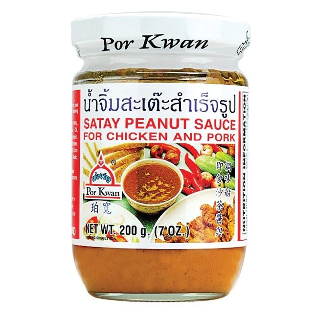 Satay Peanut Sauce Por Kwan 200g