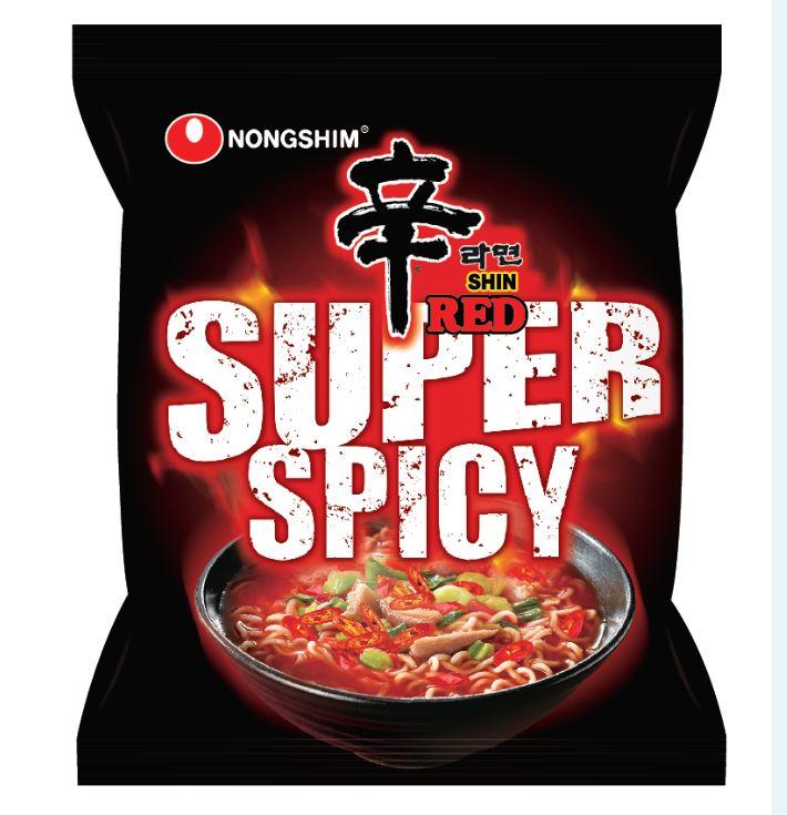 Nongshim Super Spicy Snabbnudlar 120g