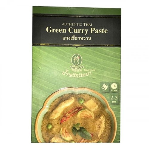 Autentisk thai grön curry pasta, Nittaya 50g