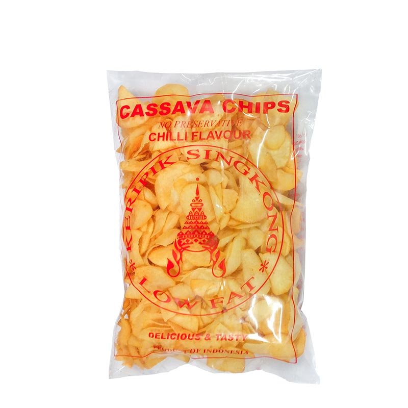 Cassava Chips Chili Smak 250g