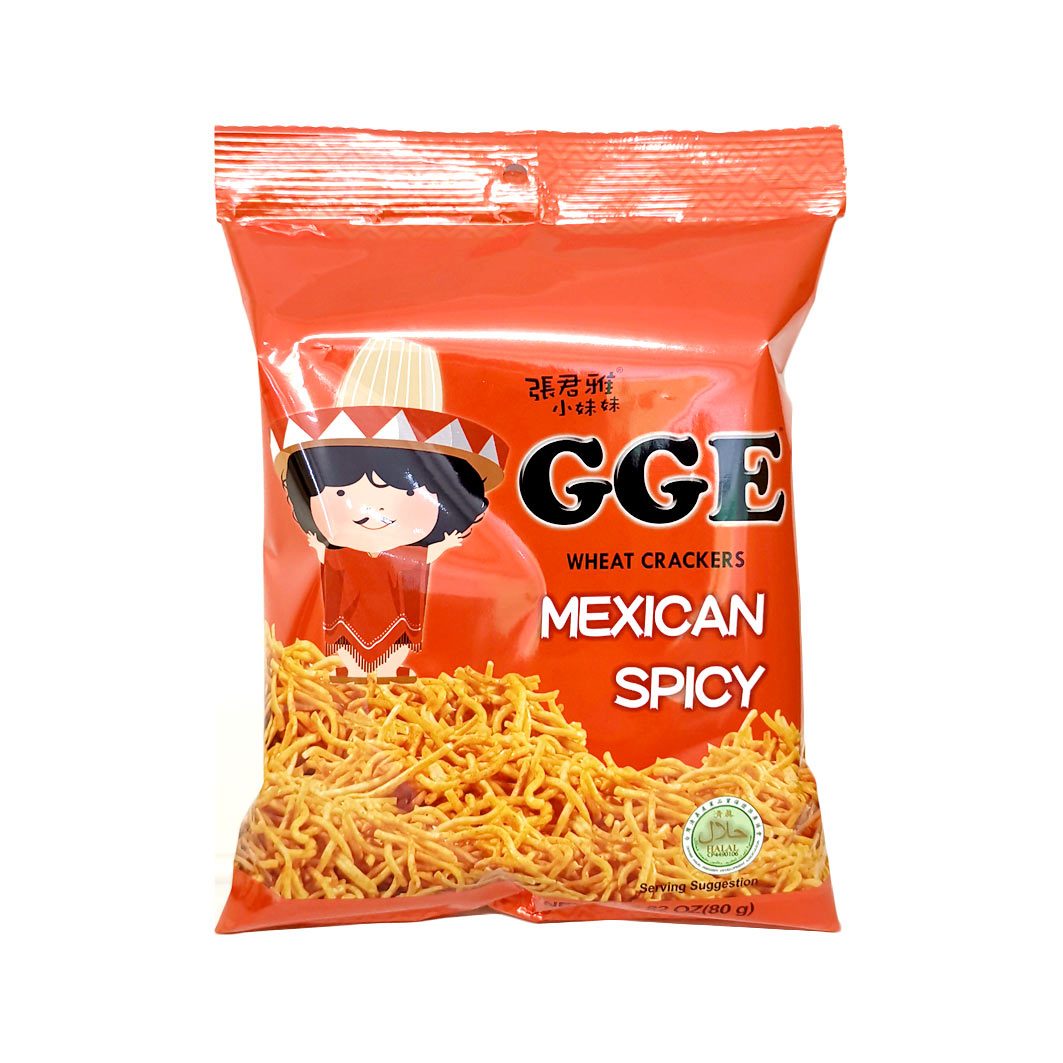 GGE Wheat Crackers Mexican Spicy 80g