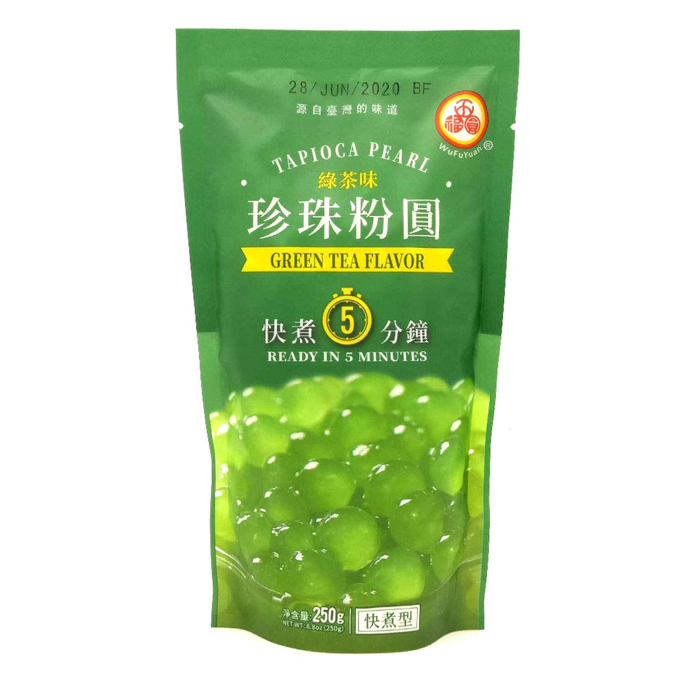 WFY Tapiokapärlor Grönt Te Smak 250g