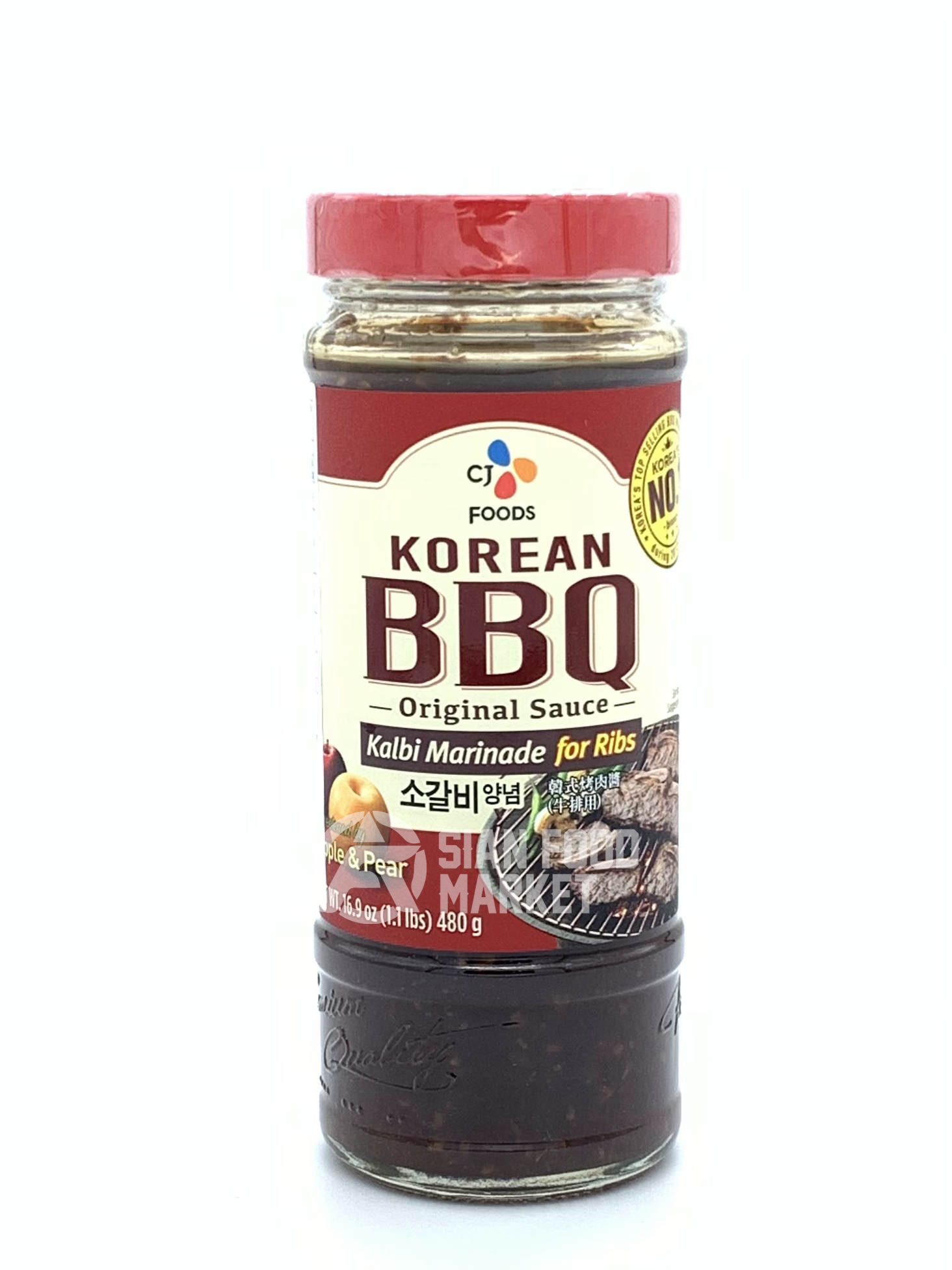 韩国烤牛排酱 480g