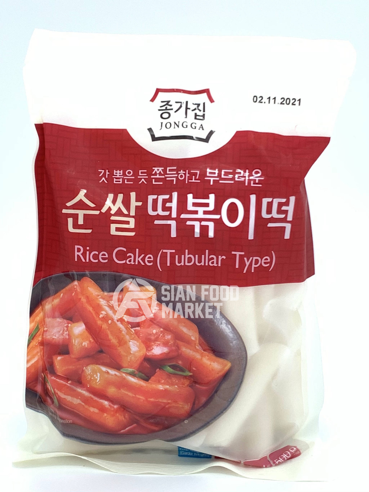 Jongga Rice Cake Sliced Type 500g