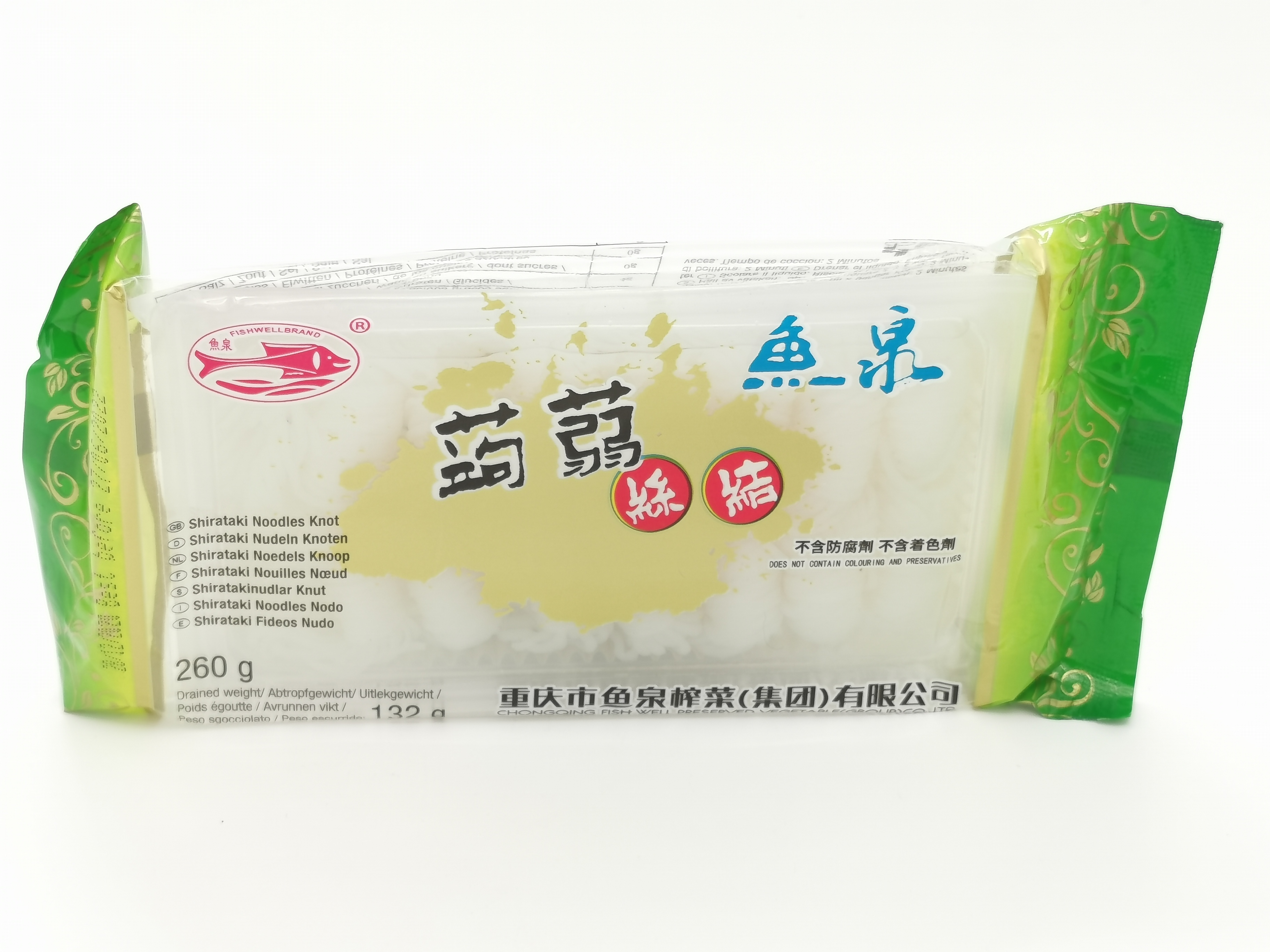 Fishwell Brand Shirataki Noodles Knot 260g