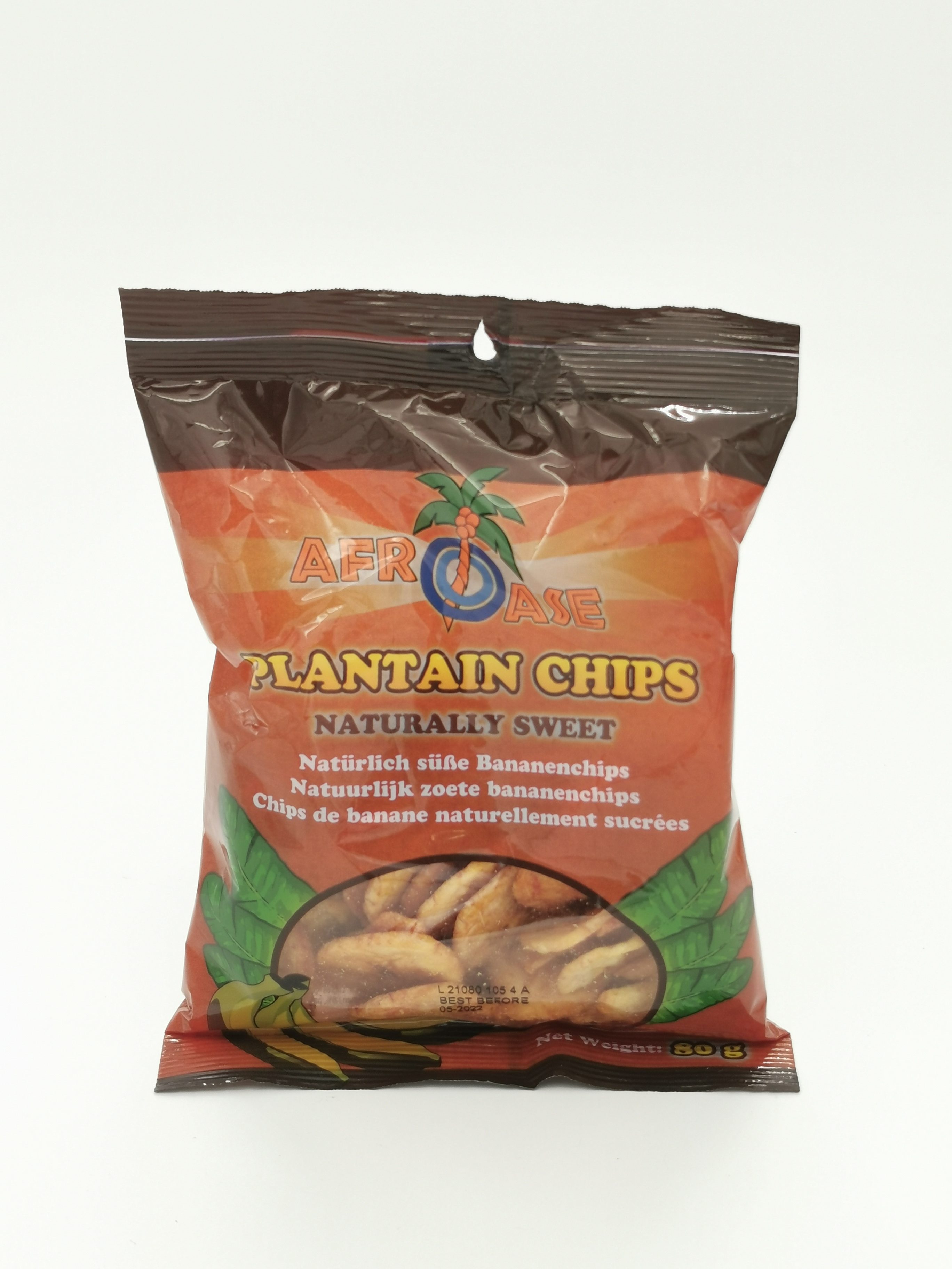 Sweet Plantain Chips  80g