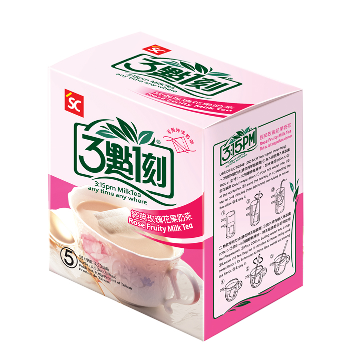 Rosé fruktig mjölk te, SC 100g