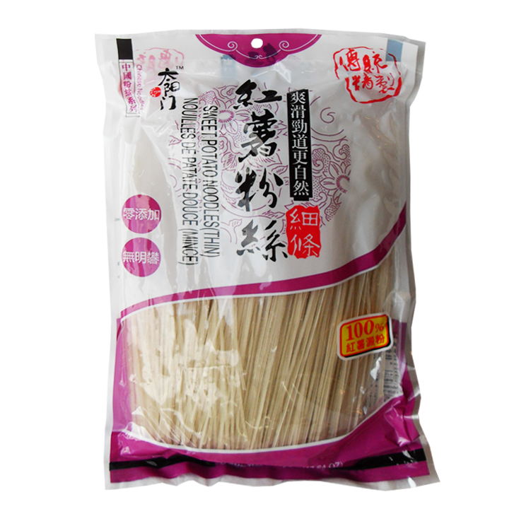 Tai Yang Men 100% Sweet Potato Nood Thin 500g