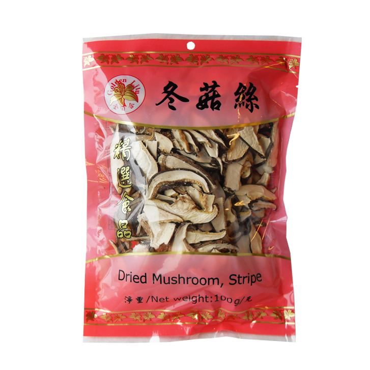 Dried Mushroom Stripe 100g Golden Lily