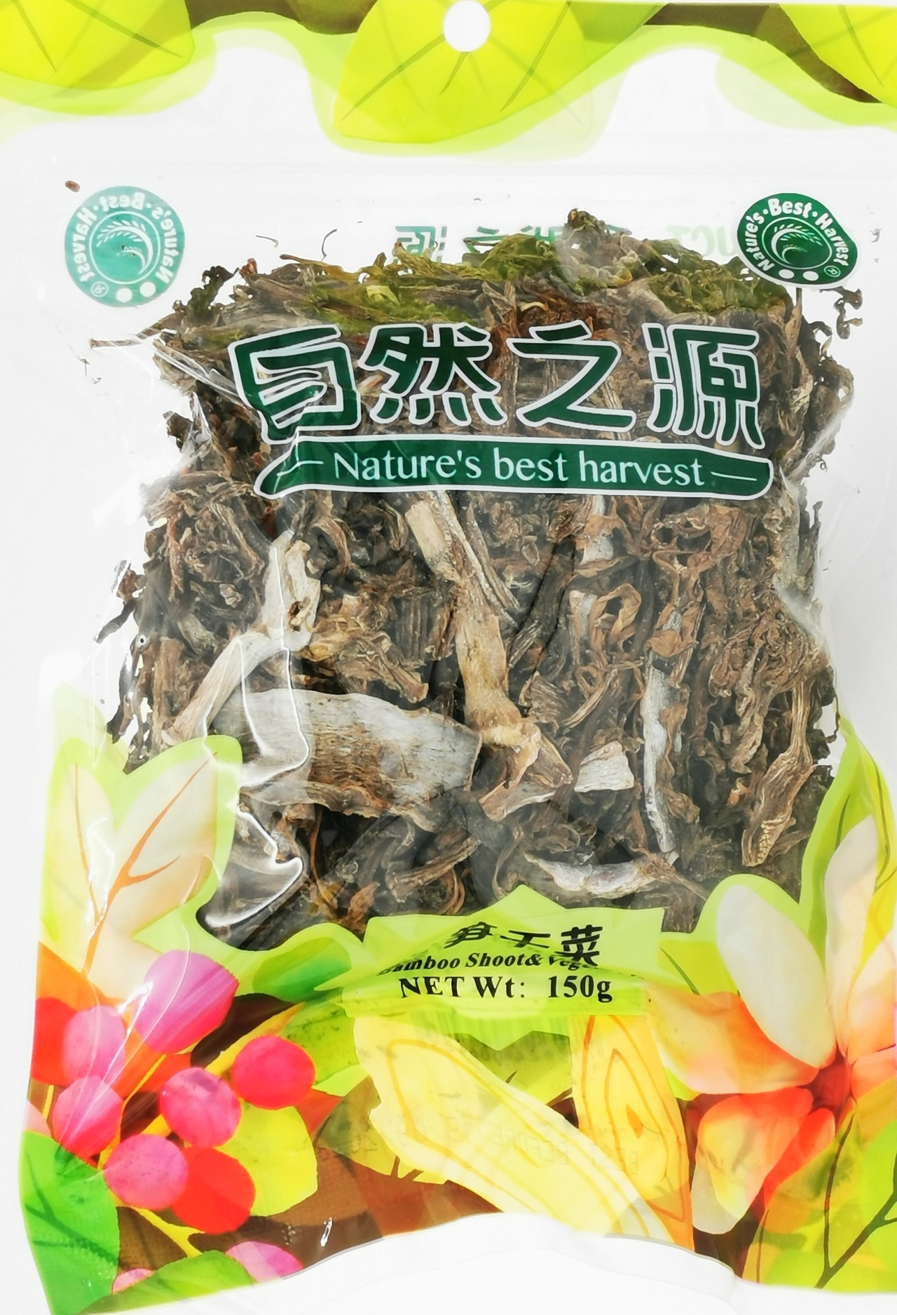 Dried bamboo shoots&vegetables 150g