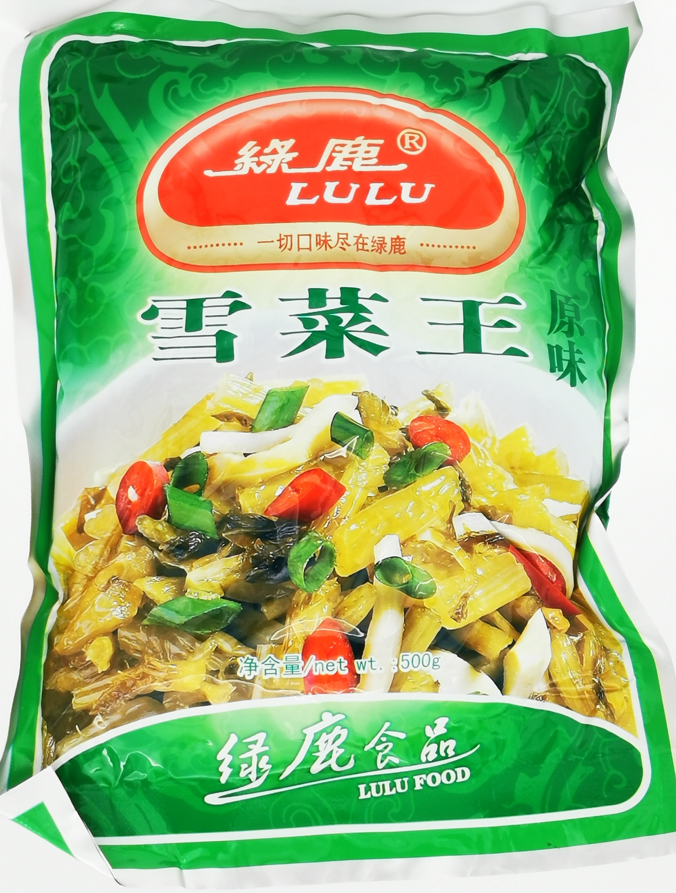绿鹿雪菜王原味 500g