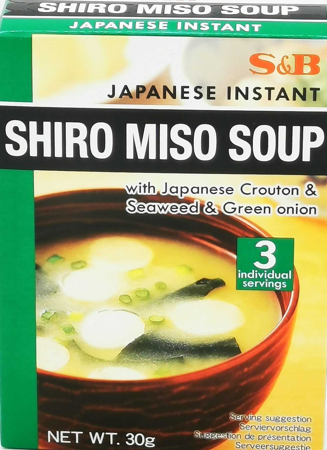 Japanese Instant Shiro Miso Soup 30g