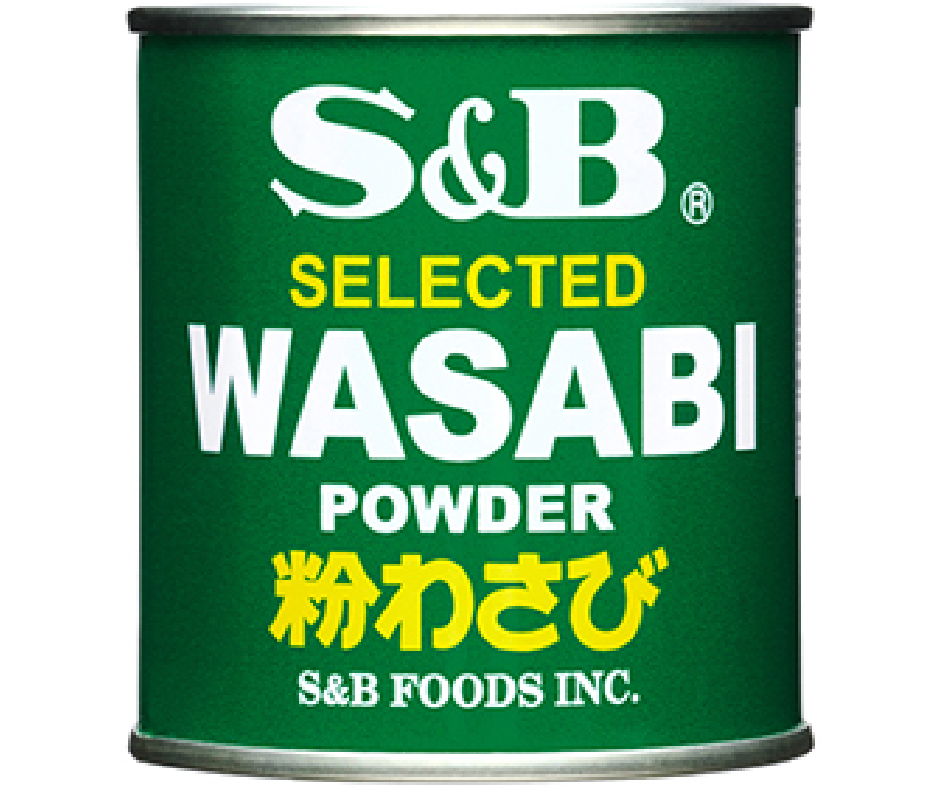 S&B Wasabi pulver, 30 g