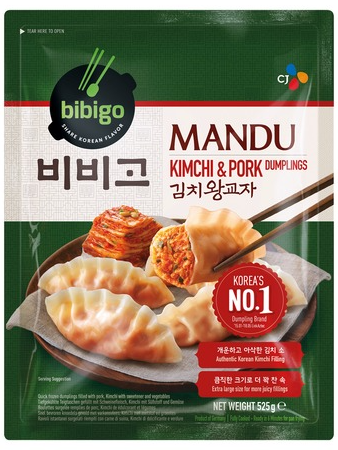 Mandu Kimchi & Fläsk Dumplings 525g