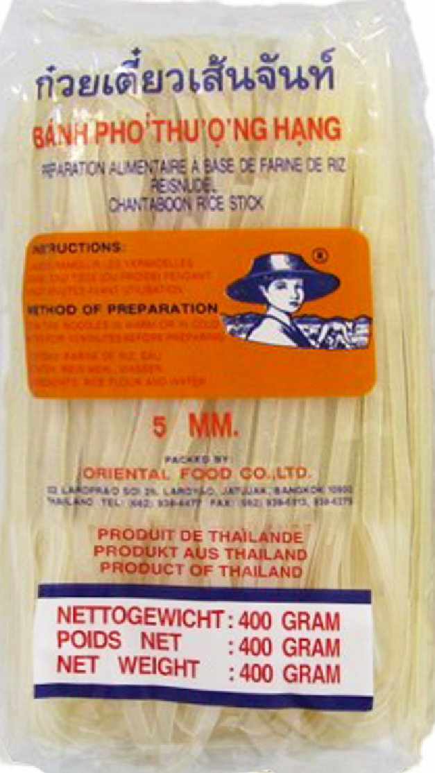 Banh Rice Noodles 5mm  400g