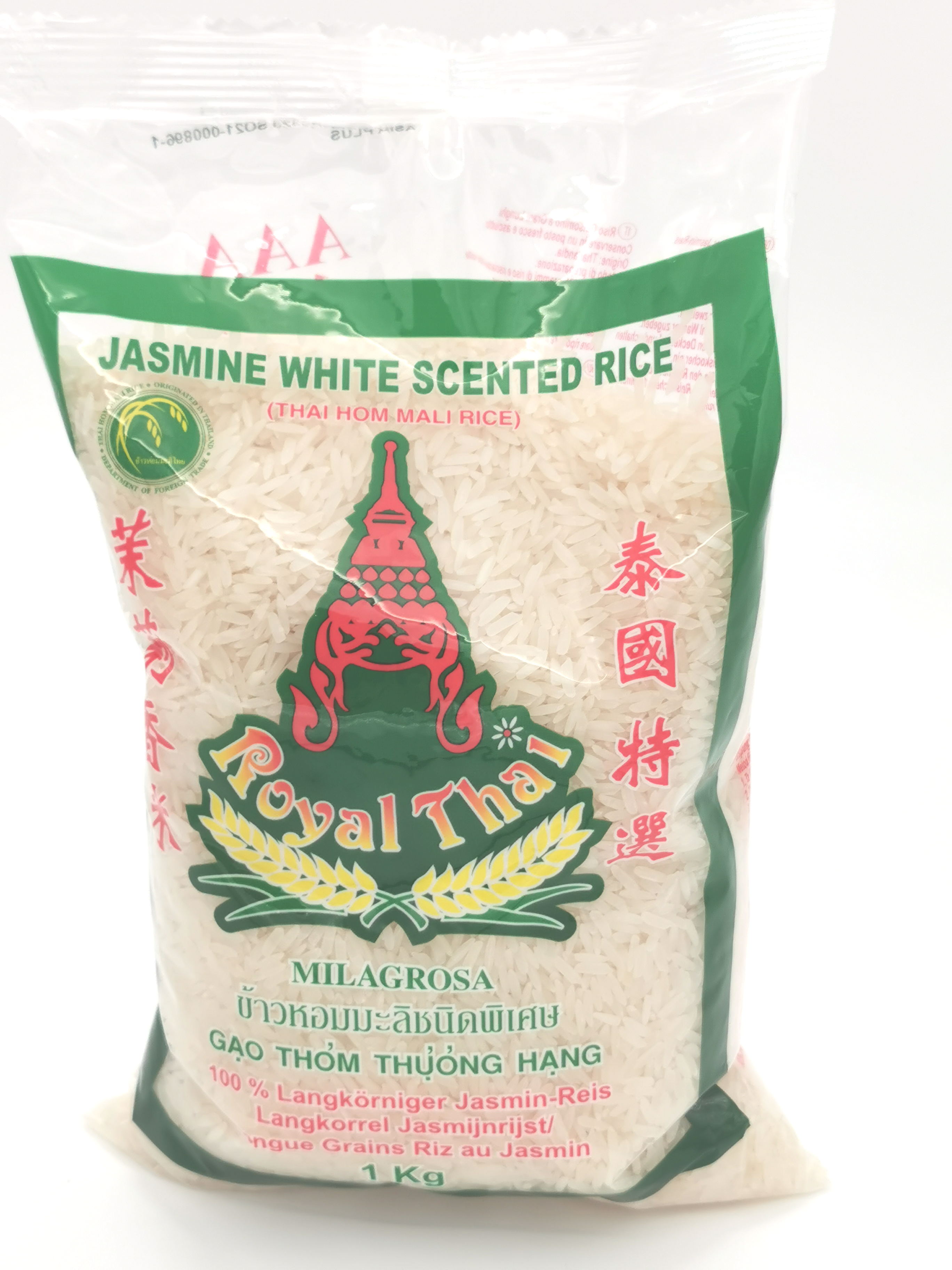 Royal Thai Jasmine White Scented Rice 4.5Kg
