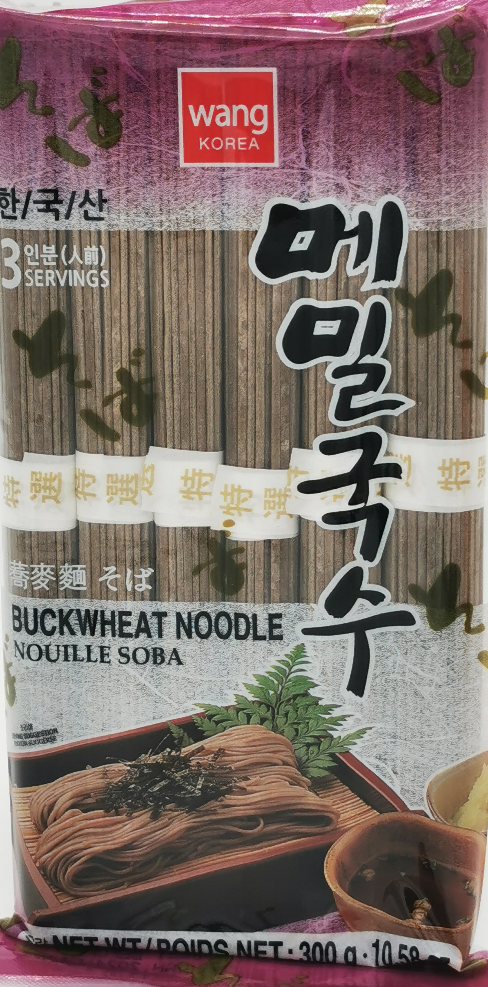 WANG KOREA BUCKWHEAT NOODLE 300g
