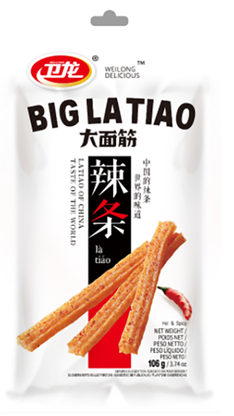 Wei long latiao hot&spicy big 106g