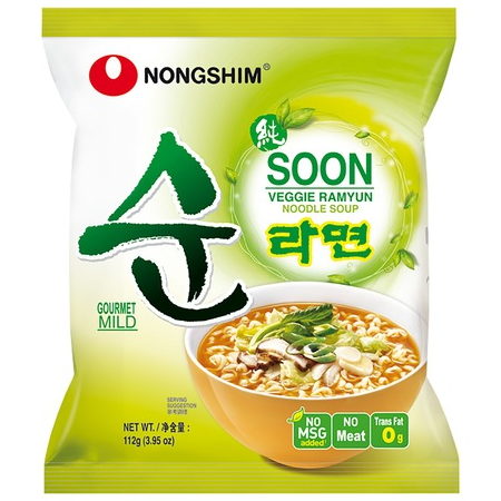 Soon Veggie Ramyun Noodle 112g