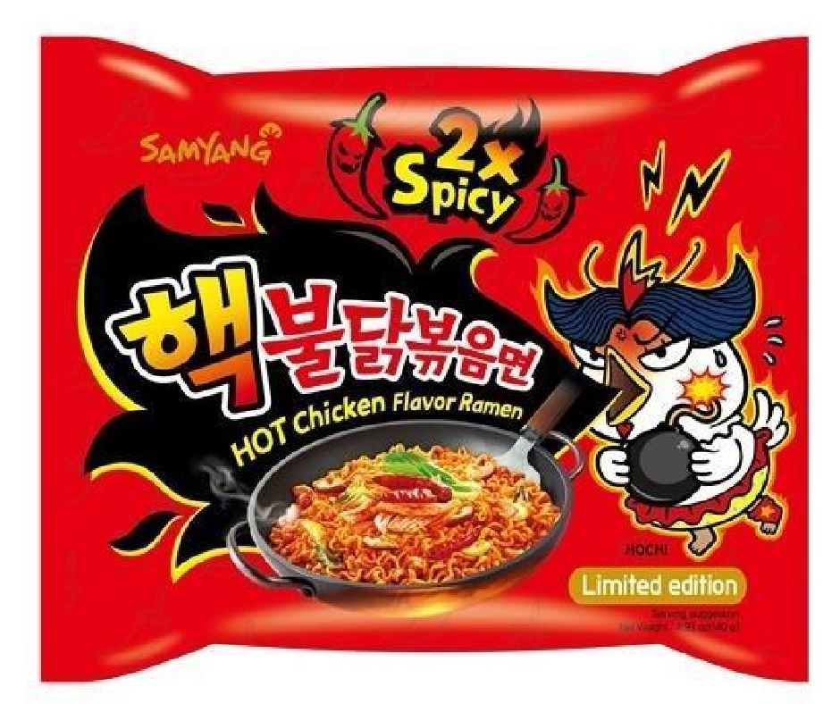 Buldak Hot Chicken Ramen 2x Spicy 140g