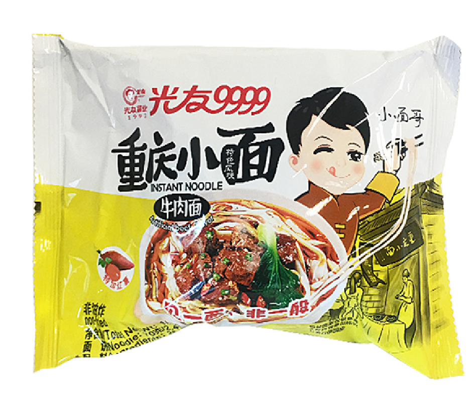 Guangyou Chongqing Instant Noodle – Beef Flavour 105g