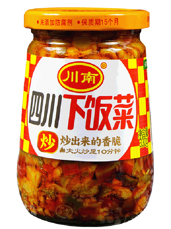 Szechuan Pickles Chuannan 330g