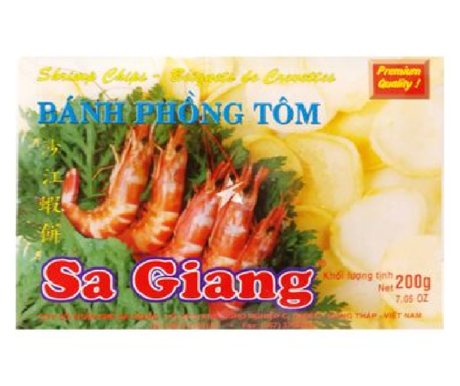 Sa Giang 虾片 200g