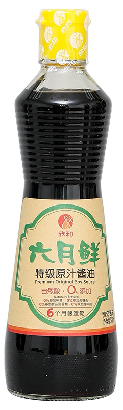 Liu yue xian premium original soy sauce 500ml