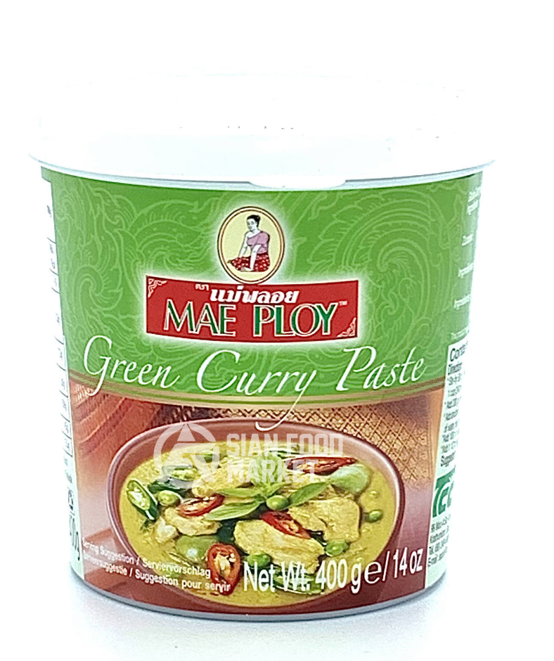 Mae Ploy Grön Curry Pasta 400g