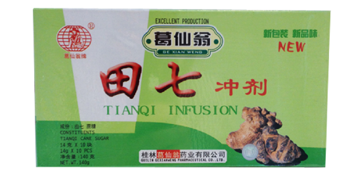 Tian Qi ginseng Infusion 140g