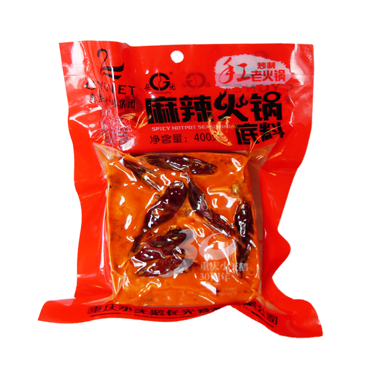 Xiao Tian E Hot-pot Soup Base Kryddor – Kryddig (Ma-La) 400g