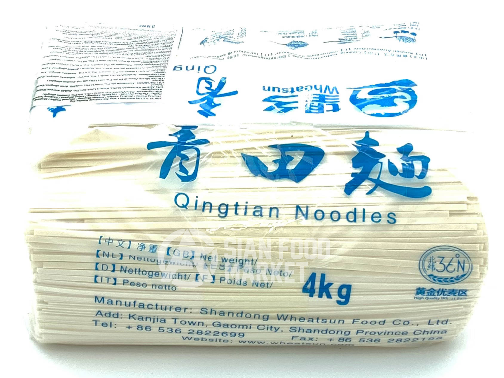 Wheatsun Qingtian Nudlar 4kg