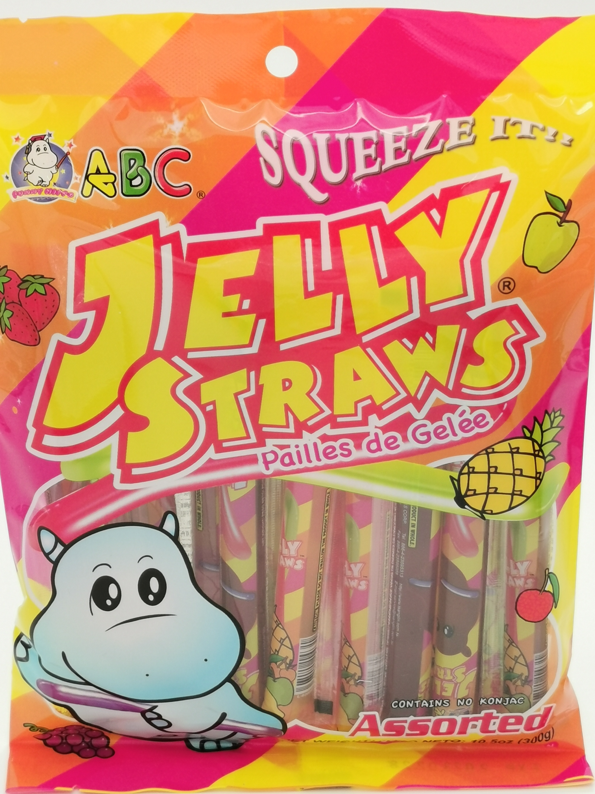 Jelly Straws Pailles de Gelee 300g