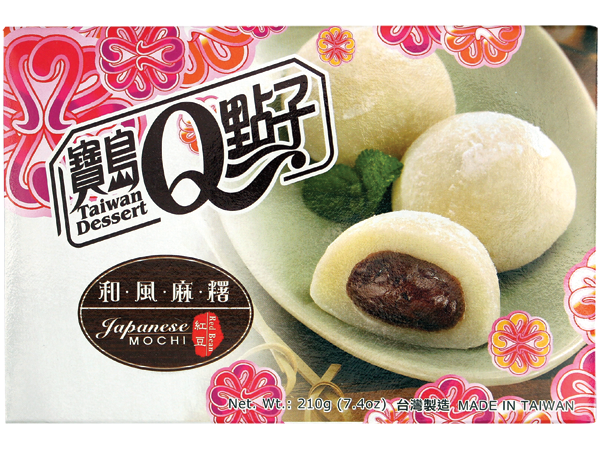 Taiwan Dessert Röda Bönor Mochi 210g