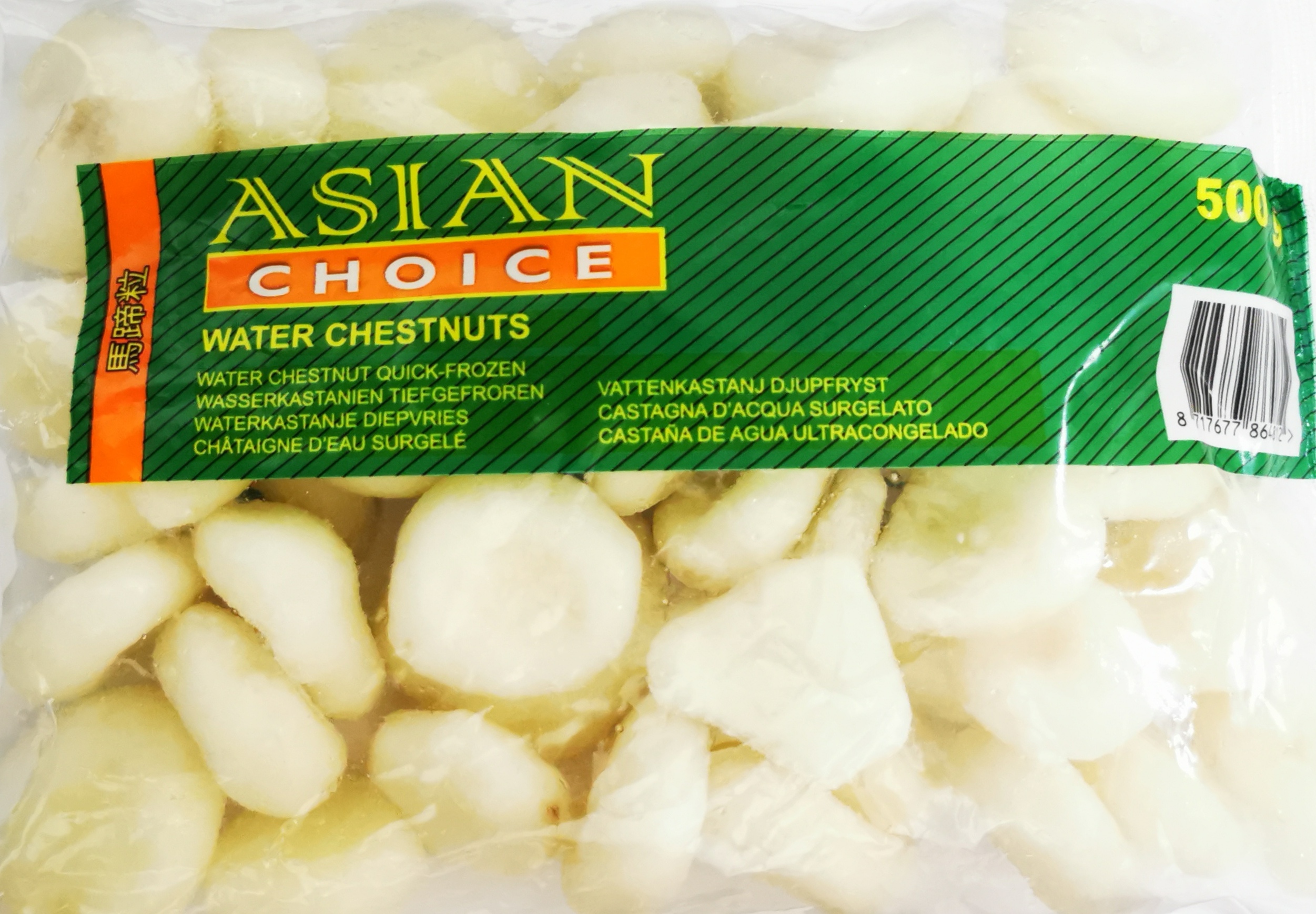 Water chestnuts 500g