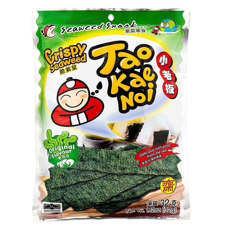 Taokaenoi crispy seaweed original 32g