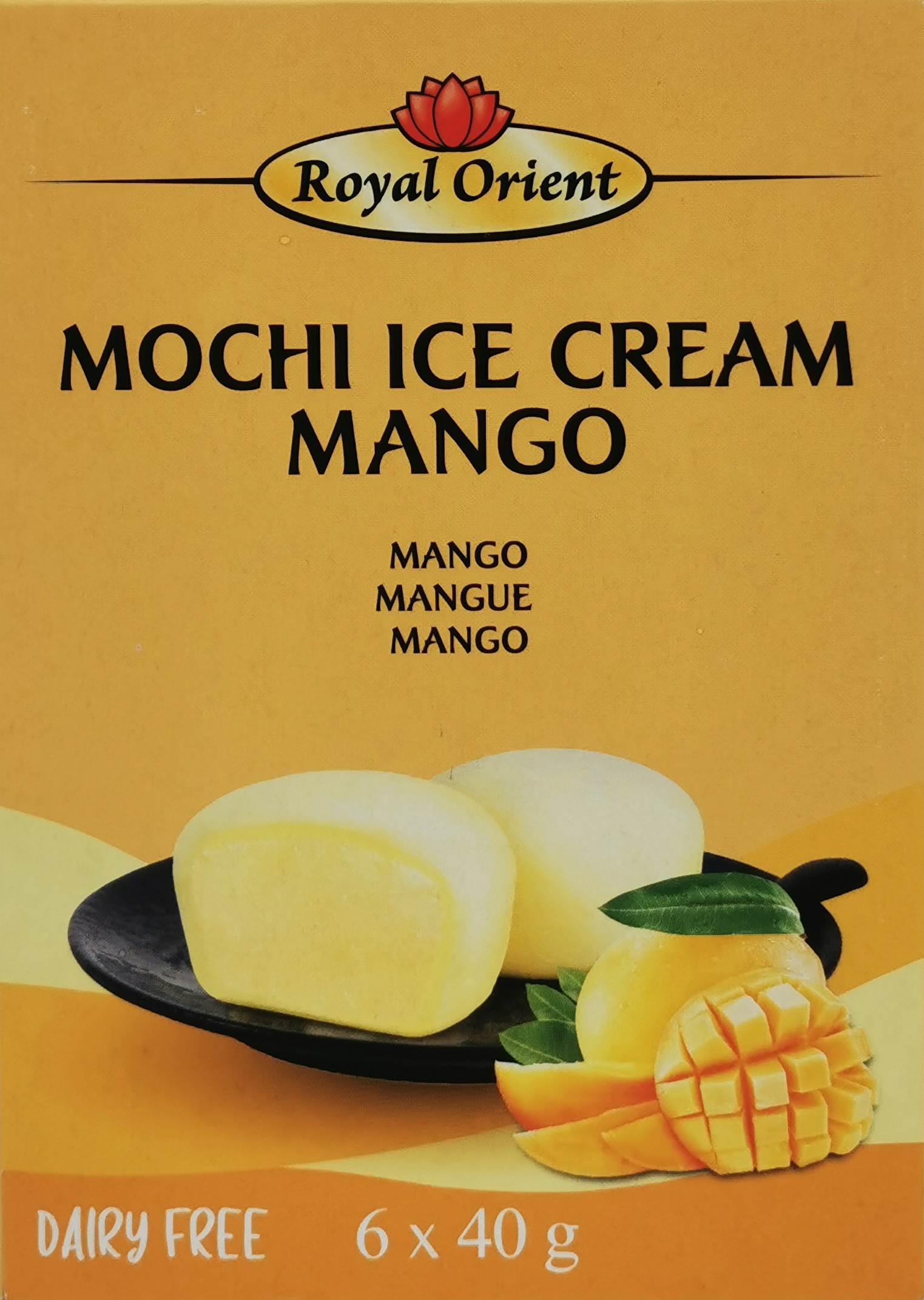 ROYAL ORIENT Mochi Glass Mango 240g