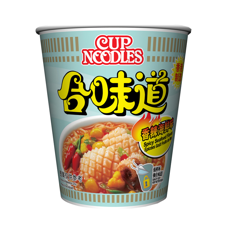 Nissin HK Cup Noodle – Spicy Seafood 72g