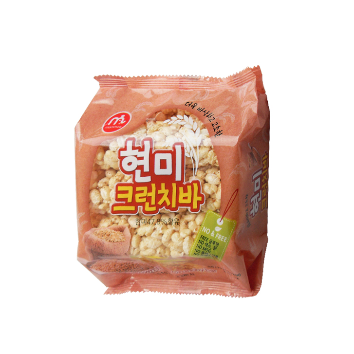 Sevenco Mammos Rice Crackers – Brunt Rice Crunchy Bar Flavor 70g