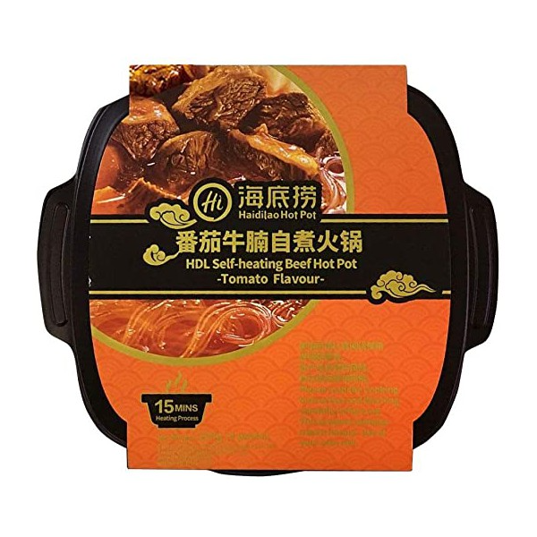 HDL Self-heating Beef Hot Pot Tomato 395g