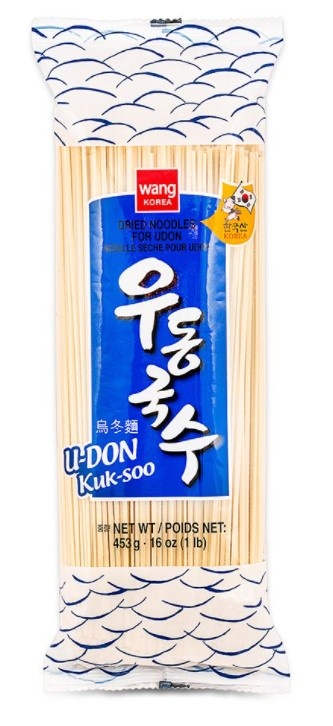 WANG Asiatiska Nudlar / Dried Udon Kuk-soo 453g