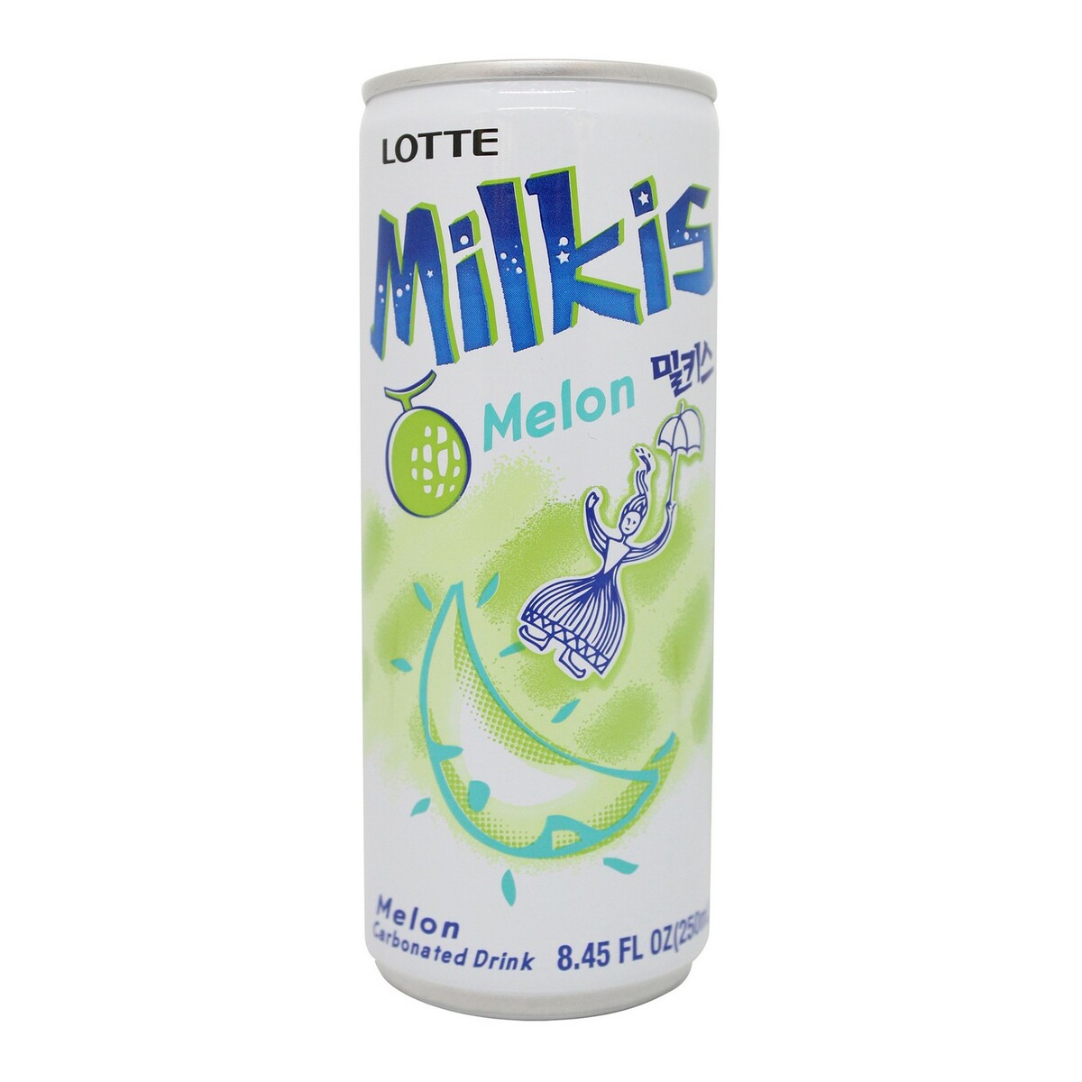 Lotte Milkis Melon Soda Beverage 250ml