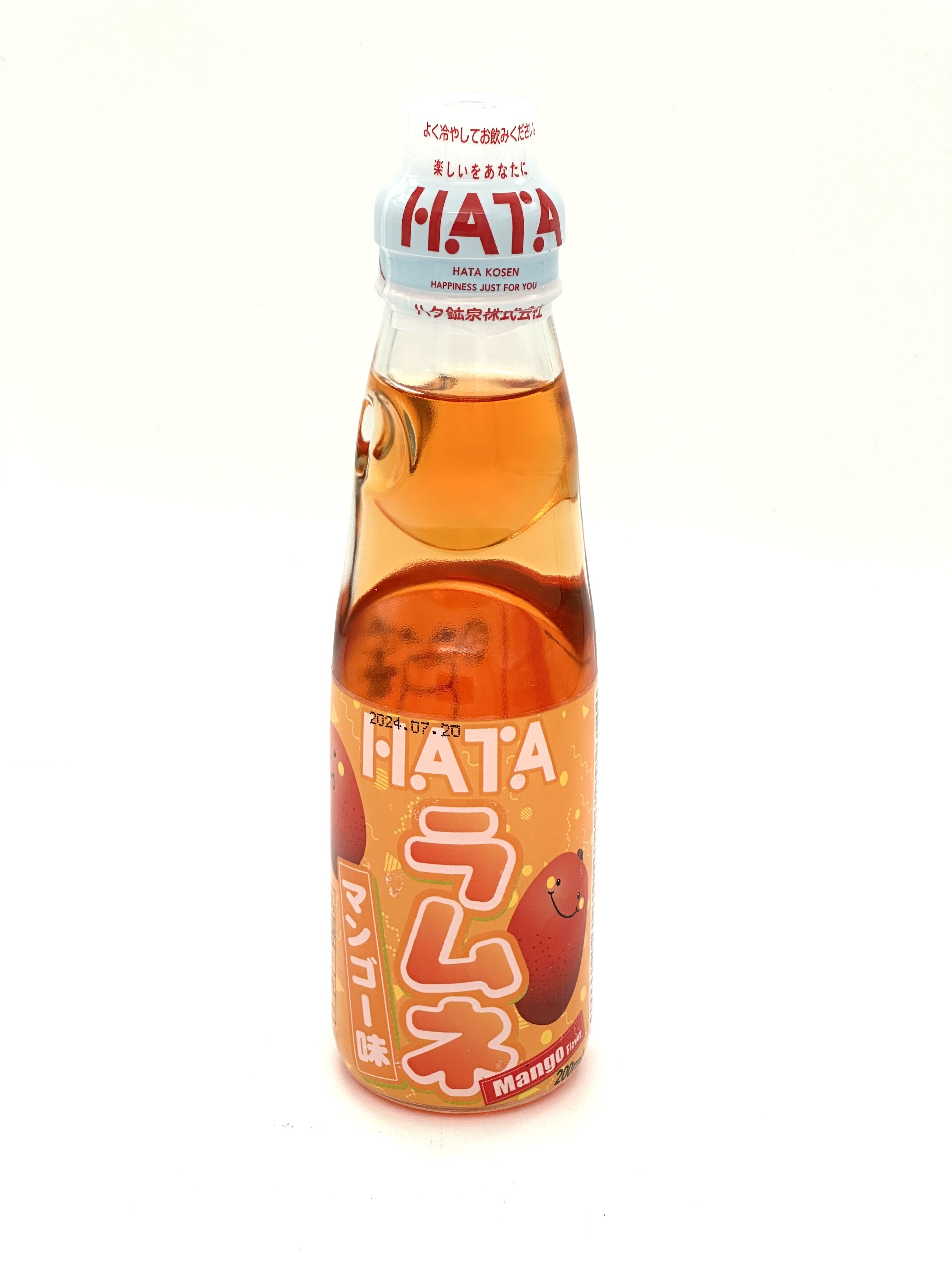 Hatakosen Ramune Soda Mango Smak 200ml